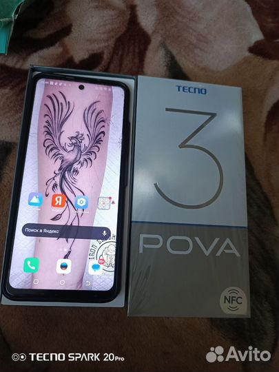 TECNO Pova 3, 6/128 ГБ