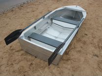 Алюминиевая лодка Малютка-Н 2.6 м.,новая,с вёслами