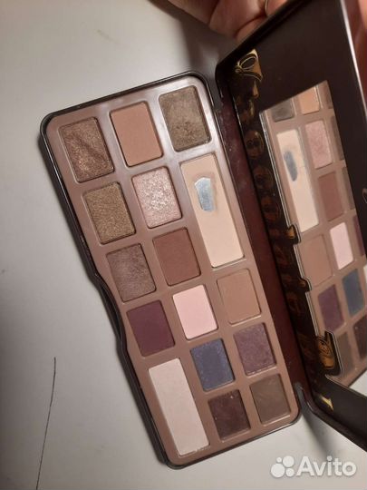 Палетка теней too faced chocolate bar