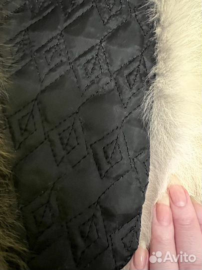 Воротник горжетка накидка мех рыжей лисы