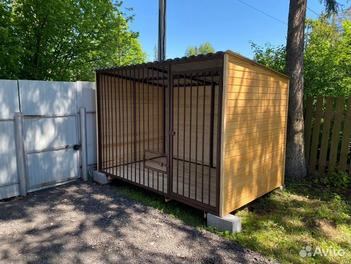 Вольер для собак под ключ