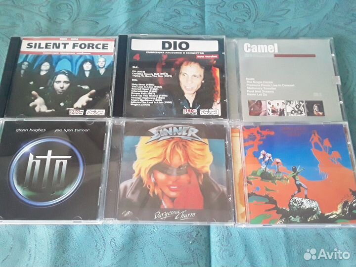 CD-диски классика рока