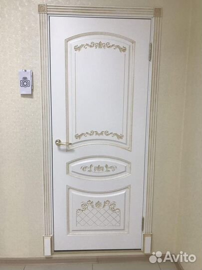 Двери межкомнатные с патиной