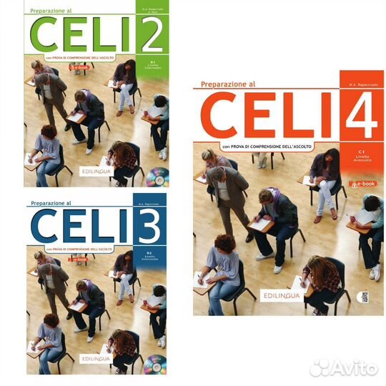 Preparazione al celi 2023 учебник итальянского