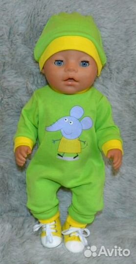 Одежда для Baby Born (Беби бон, Беби борн) 43см