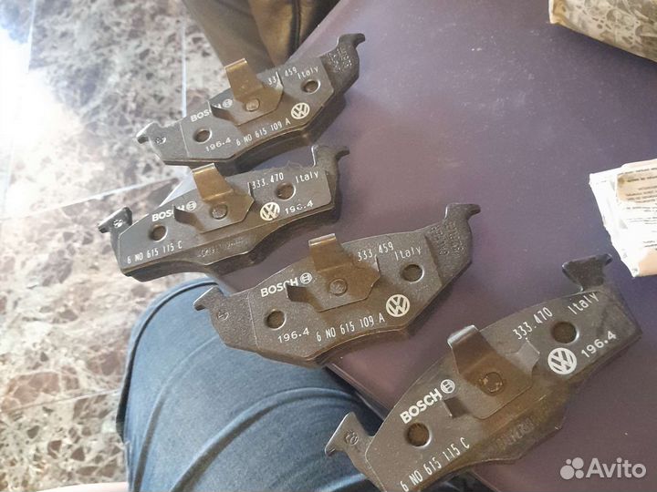 Колодки передние на шкода фабия 2, фольксваген