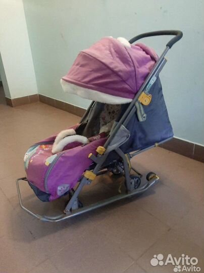 Санки коляска ника 7 2