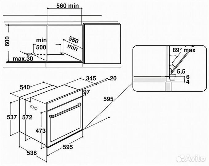 Духовой шкаф whirlpool AKZ9 6230 IX