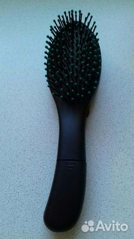 Вибро щётка для массажа головы на батарейках