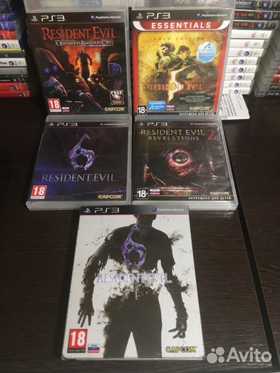 Игры Resident evil ps3