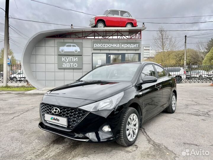 Hyundai Solaris 1.6 МТ, 2021, 102 000 км