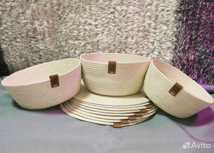 Корзины, сервировочные салфетки