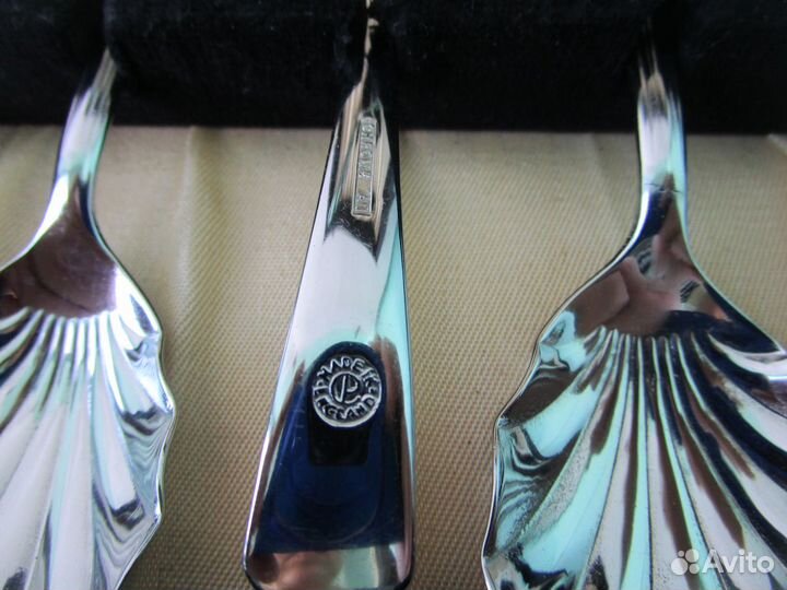 Винтажный набор чайных ложек в коробке England