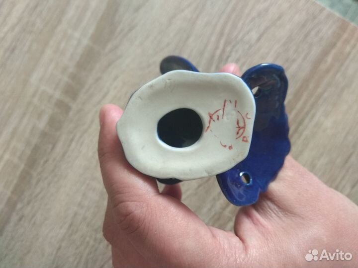 Фарфоровая статуэтка Глухарь. Городница