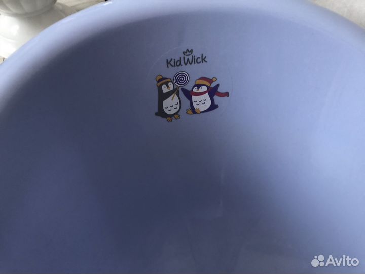 Ванночка для купания новорожденного с горкой