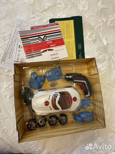 Игровой набор машинка + шурупоаерт Bosch Klein