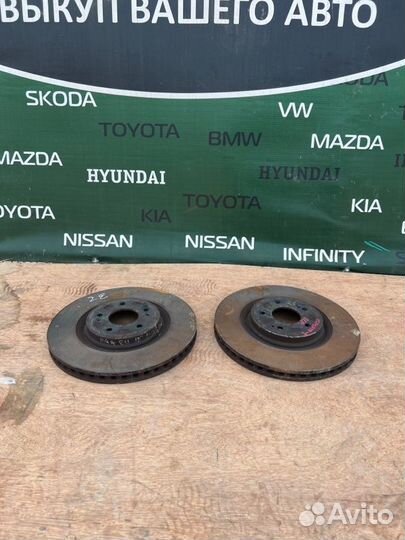 Диск тормозной передний Kia Sorento 4 4WD D4HE