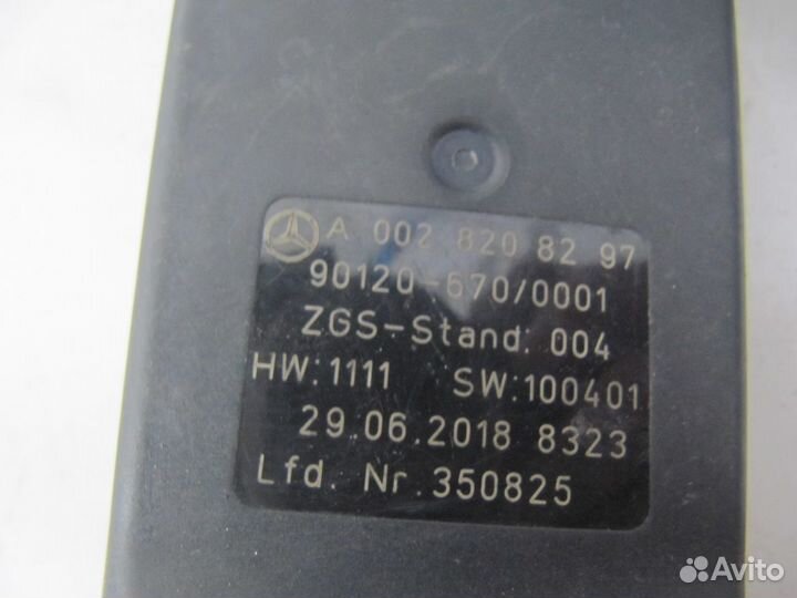 Пульт управления пневмоподвеской Mercedes Benz Act