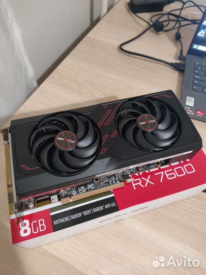 Видеокарта rx7600
