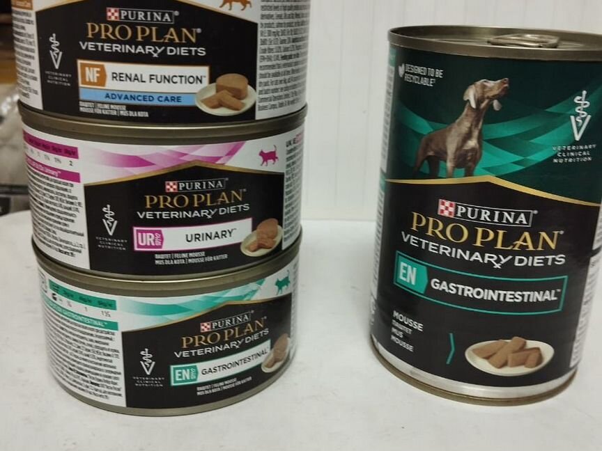 Proplan корм для кошек renal, urinary, gastro