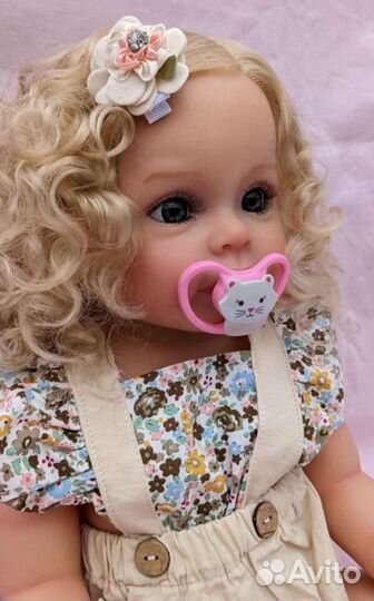 Кукла реборн 55 см(можно купать)
