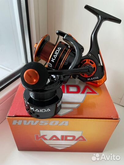 Катушка рыболовная Kaida 5000 и 6000