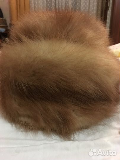 Шапка из куницы