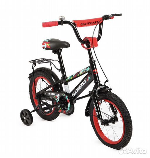 Детский велосипед kreiss 14 дюймов