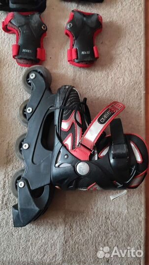 Роликовые коньки детские раздвижные