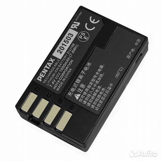 Аккумулятор pentax D-LI109 (D-BC109)