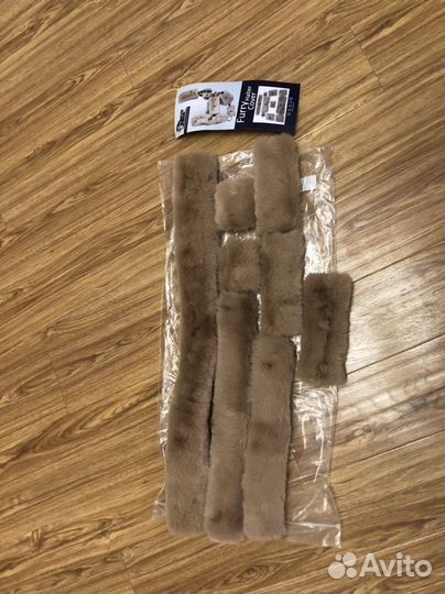 Мех (комплект) на недоуздок для лошади