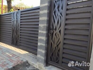 Откатные ворота под ключ