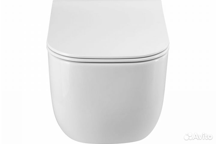 Подвесной безободковый унитаз Art&Max monza с кре