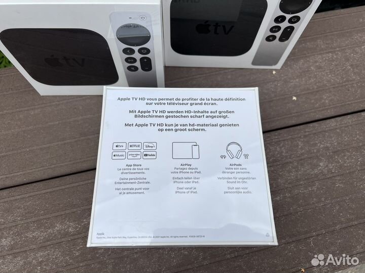Apple TV HD 32 2021 тв Приставка