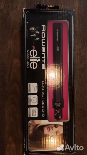 Утюжок для волос rowenta elite