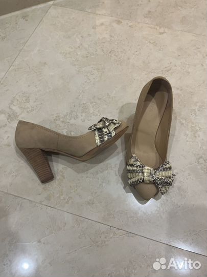 Туфли женские 37 размер vero cuoio