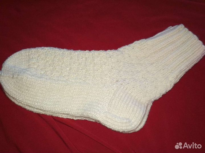 Носки мужские ручной работы из верблюжьей шерсти