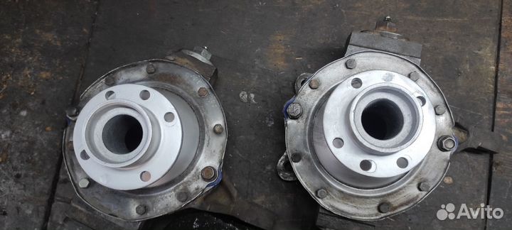 Кулаки поворотные УАЗ кастор+5 +Сошка усиленная