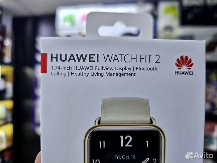 Смарт-часы huawei watch FIT 2, бежевый