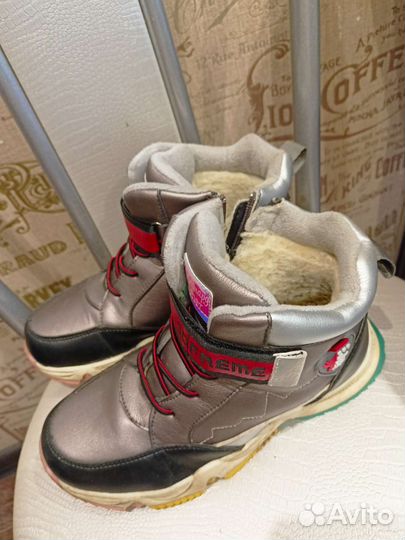 Ботинки зимние для девочки