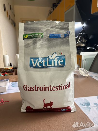 Корм для кошек vetlife gastrointestinal Farmina