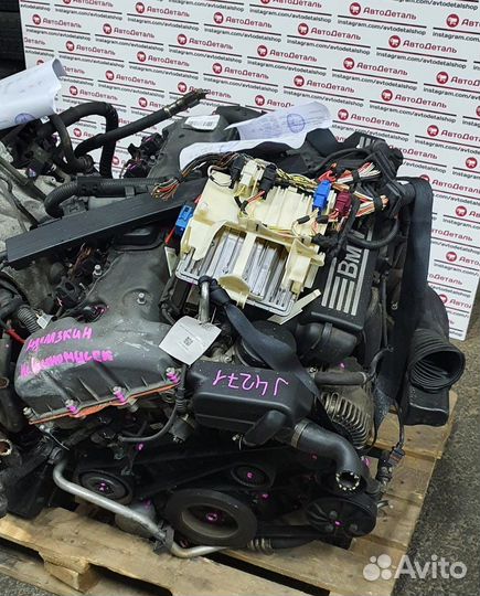 Двигатель контрактный N52B25A BMW 2.5 N52