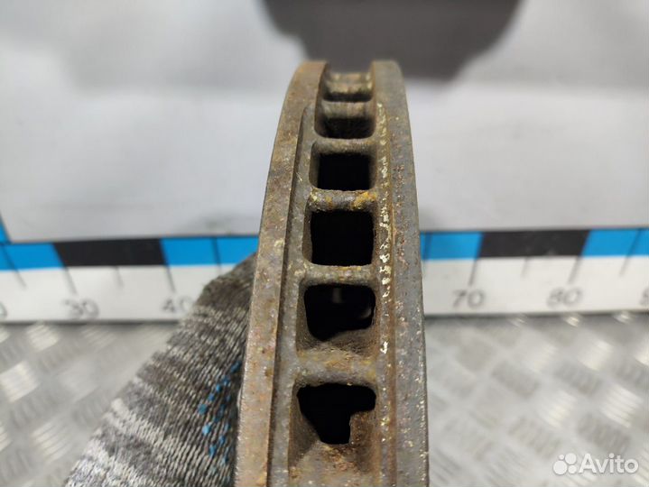 Б/У Диск тормозной передний вентилируемый л#001