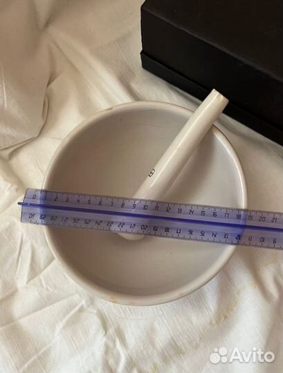 Ступка с пестиком аптечная СССР