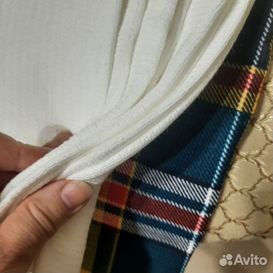 Вафельные полотенца и рушник времен СССР