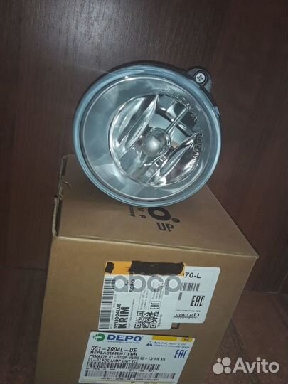 551-2004L-UE фара противотуманная левая Nissan