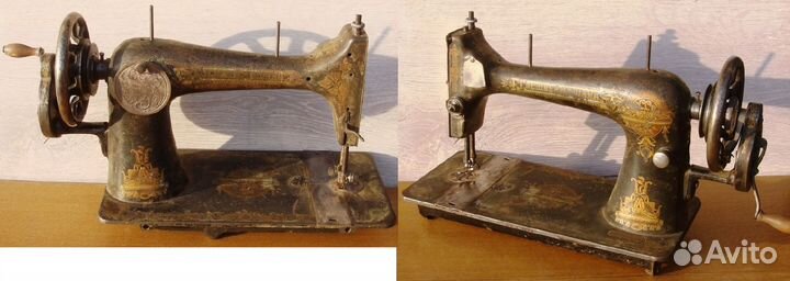 Старинные швейные машинки на запчасти