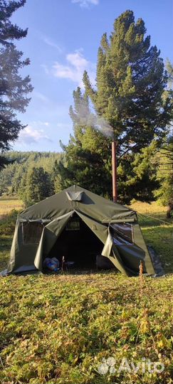 Палатка зимняя для сво на 10 мест