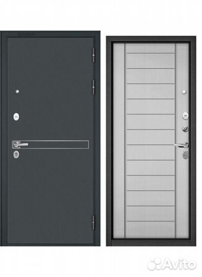 Входные металлические двери с установкой