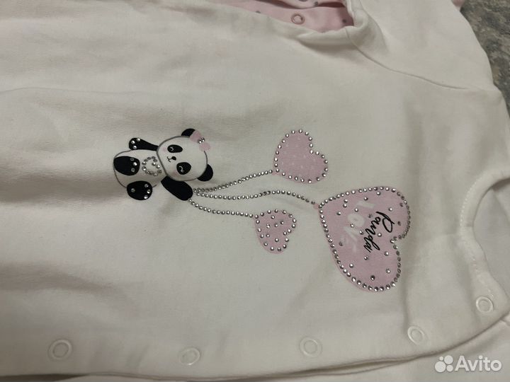 Вещи брендовые пакетом для девочки 56 68 74